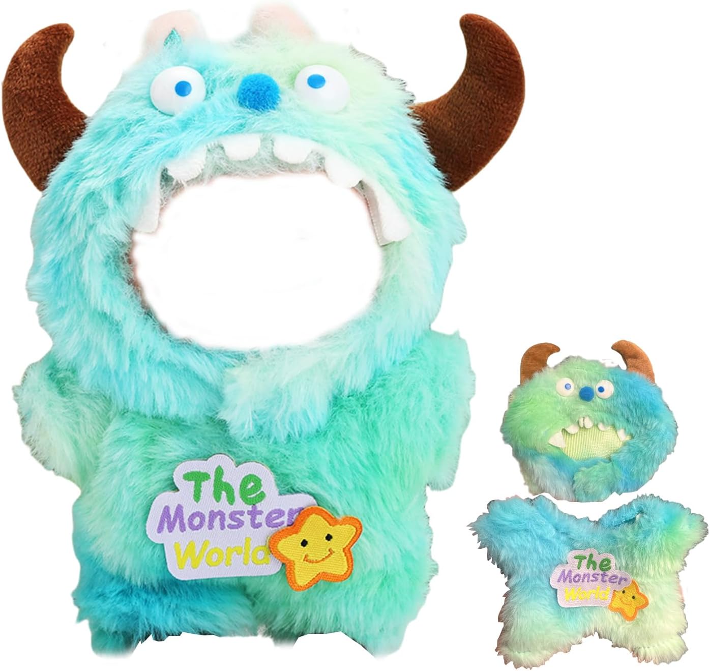 ‌Premium Knit Doll Clothing Set(NO Doll) - Soft Stretch Fit for 15cm/17cm Collectible Figures Multi-Style Outfits Stylish Miniature Clothes & Accessories Costume (Cattle)