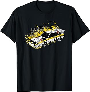 Coche Rally Clásico Grupo B Rally Car Racing Motorsport Camiseta