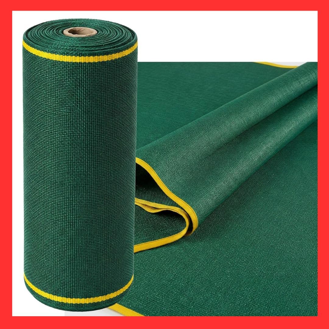 HomeVera Green Shade Net, 75% UV Sun Protection, for Terrace, Garden, Green House, Balcony, & Gardening Multipurpose Agro Netting Size : (10 FT X3 FT)