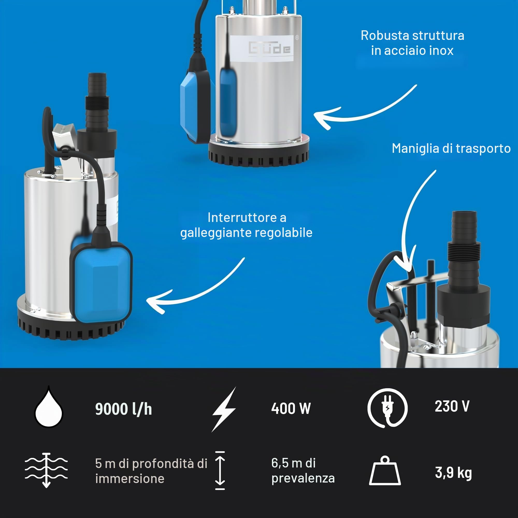 Guede 94606 pompa ad acqua