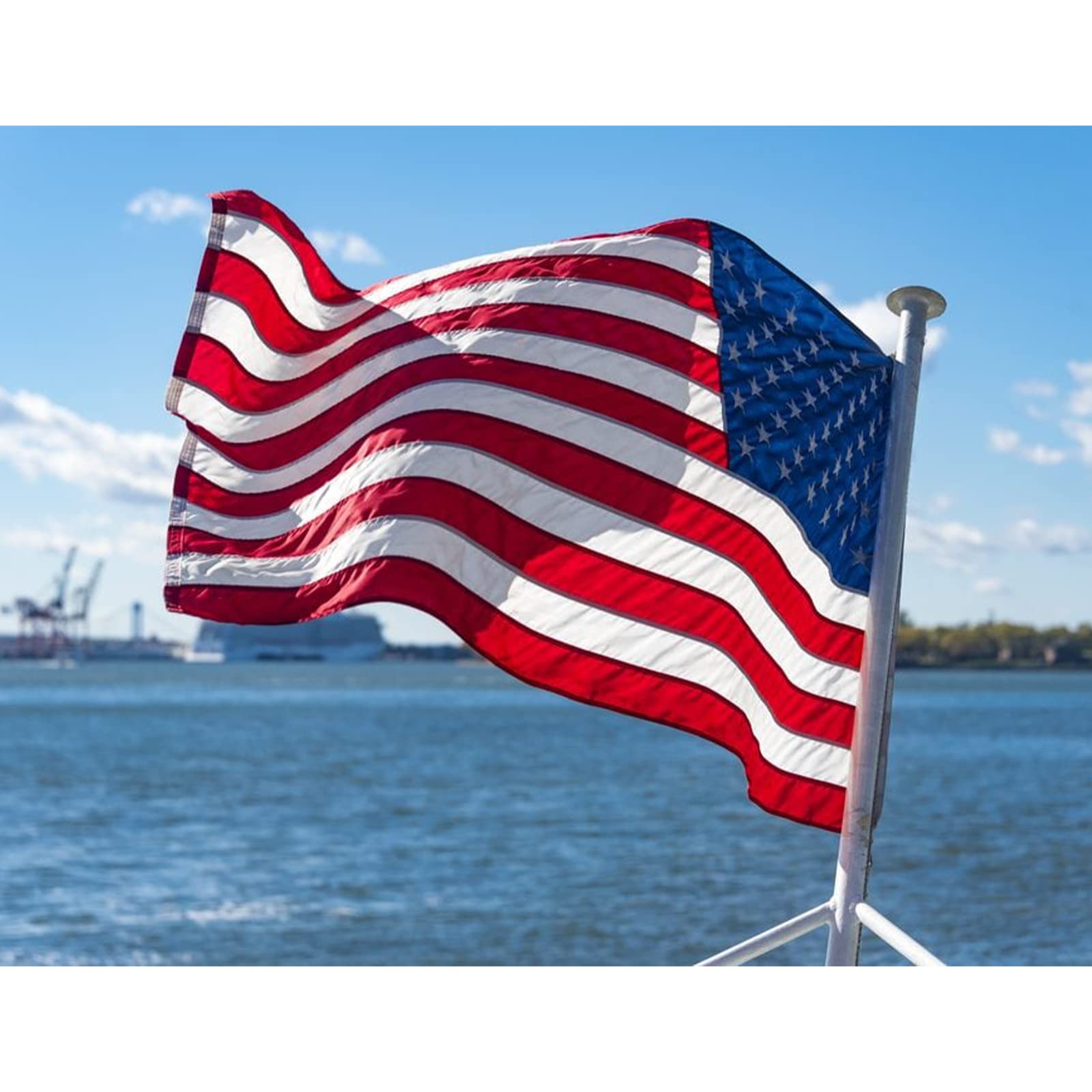 Amazon.co.jp: AMZFLAG アメリカンボートフラッグ 12x18インチ 屋外