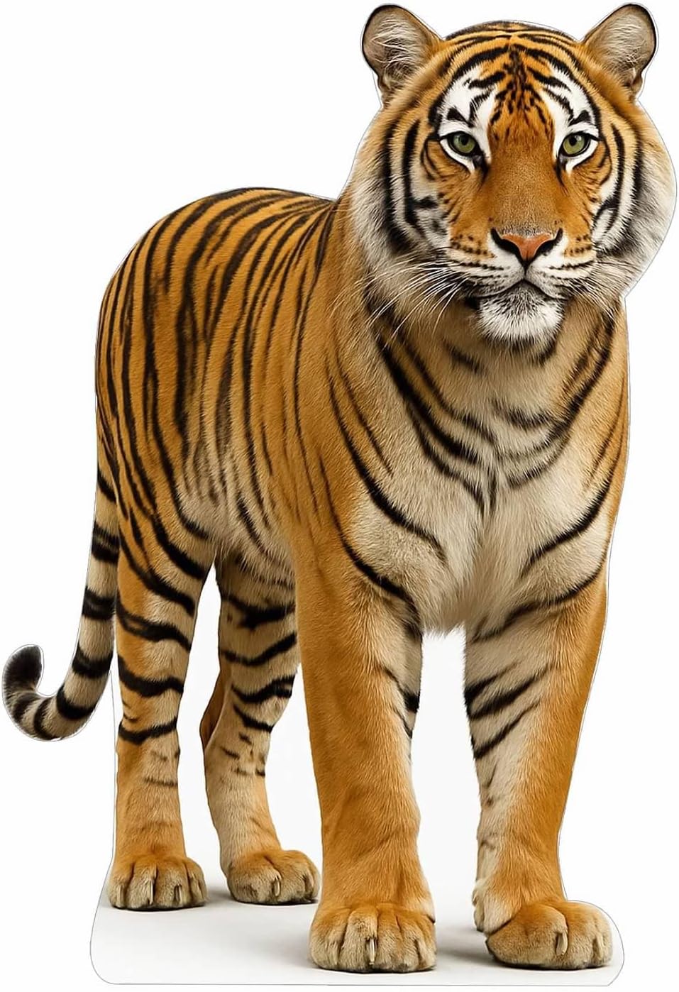 Tiger 4FT Life Size Cardboard Cutout – A Fun Animal Standup for Photo Booths, Birthday Parties, and Events