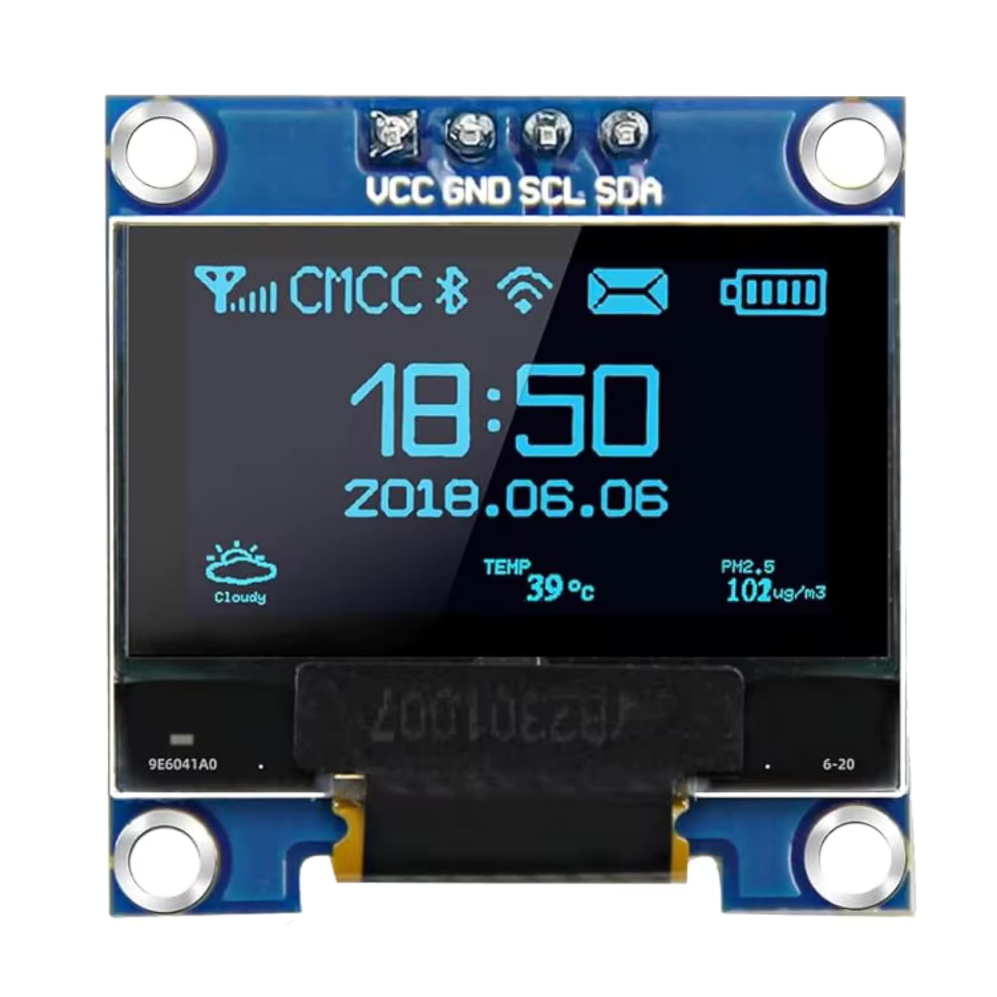 Electrifier 0.96 Inch OLED Display Module Blue - Image 1