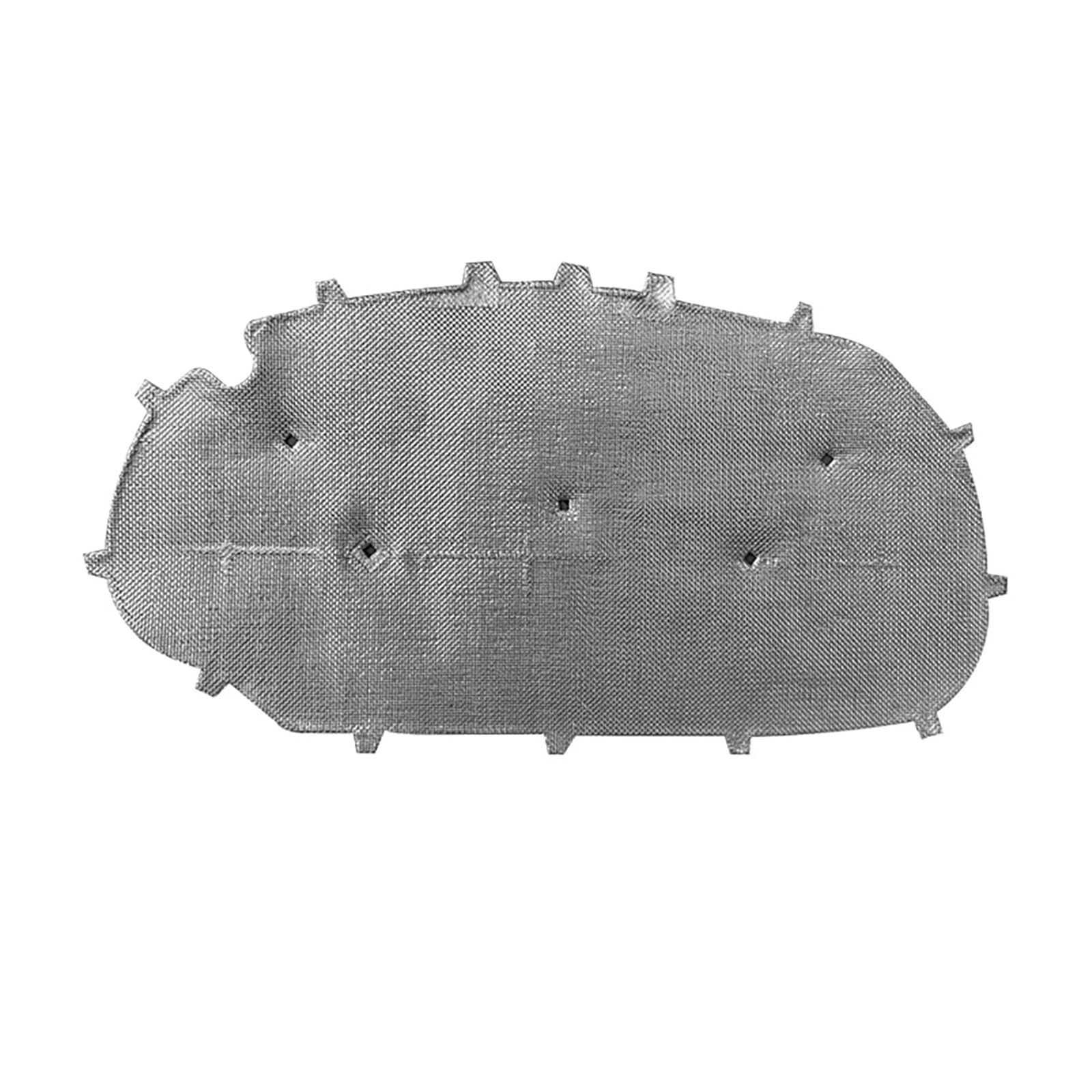 Waleqw B For Vw For Golf 6/For Golf 6 For Gti Cotton Soundproof Cover Thermal Heat Insulation Pad Mat Front Hood Engine Sound Engine Heat Insulation Pad(B)