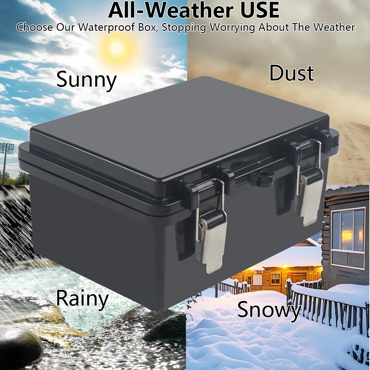 Waterproof Electrical Box - IP67 Stainless Steel -5
