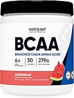 Vista 18 de Nutricost Polvo BCAA (Mango Naranja, 60 Porciones) - Relación Óptima 2:1:1, Sin Gluten, Sin OMG, Vegetariano