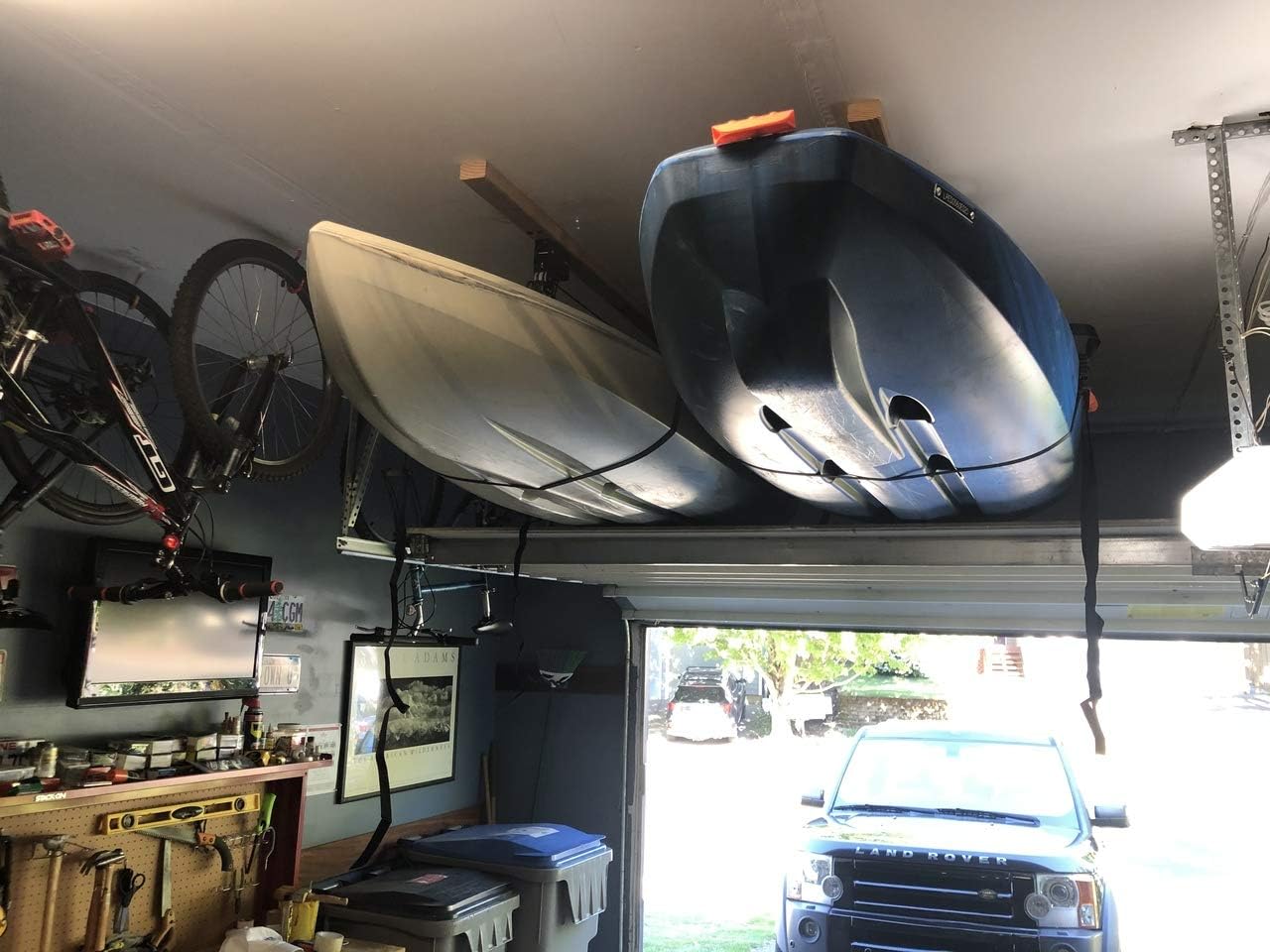 StoreYourBoard Canoe Ceiling Storage Hoist HiLift Home & Garage