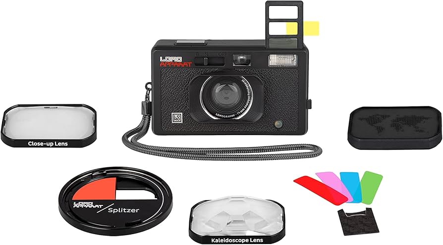 Amazon.com : Lomography LomoApparat Wide-Angle 35mm Film Camera