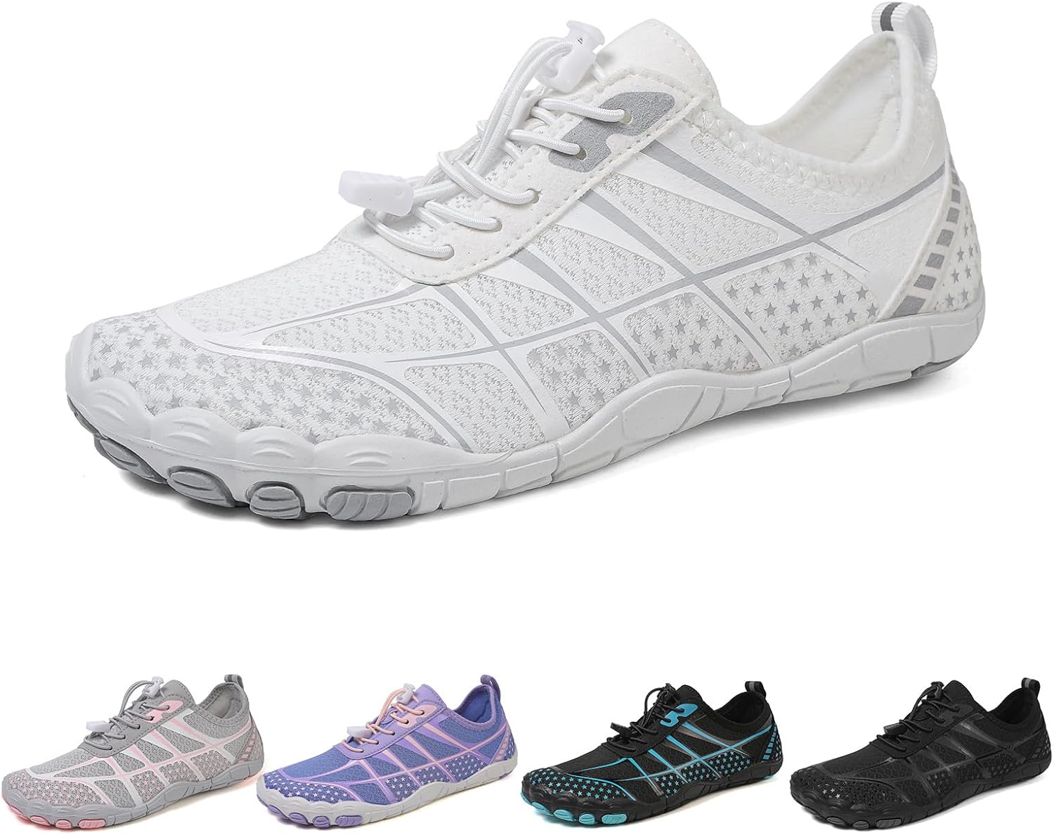 Barefoot Water Shoes Women Mens, Unisex Water Shoes Quick Dry Sports, Aqua Outdoor Walk Water Yoga Hiking Sneakers