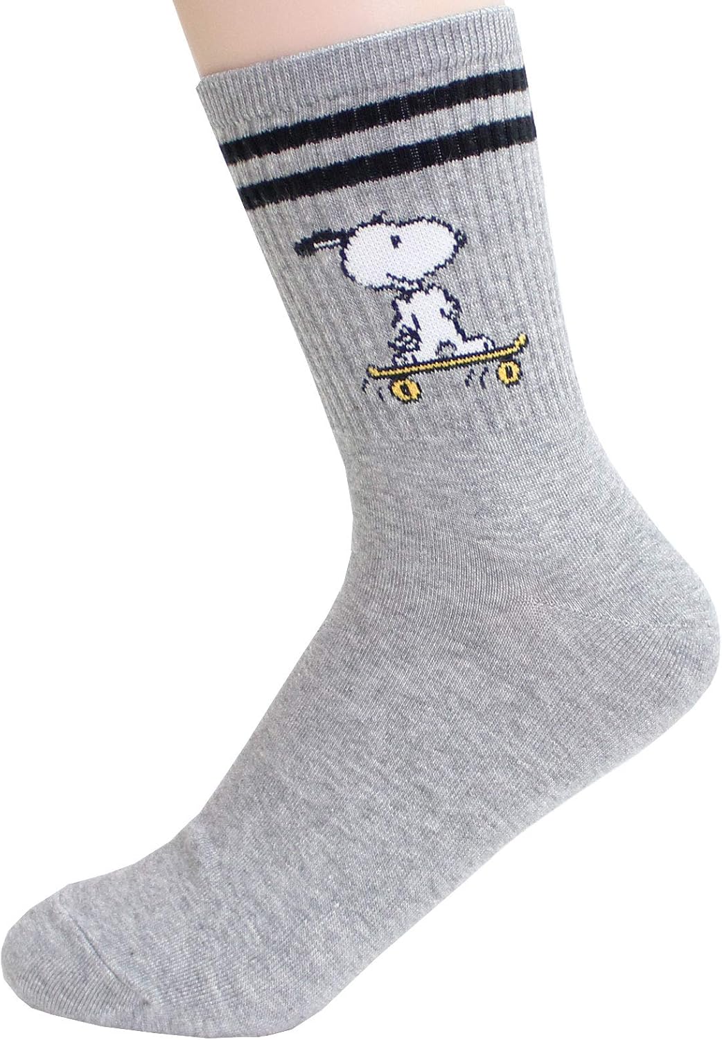 EVEI The Peanuts Snoopy Cartoon Movie Series Women's Original Socks One Size Snoopy20_5pairs