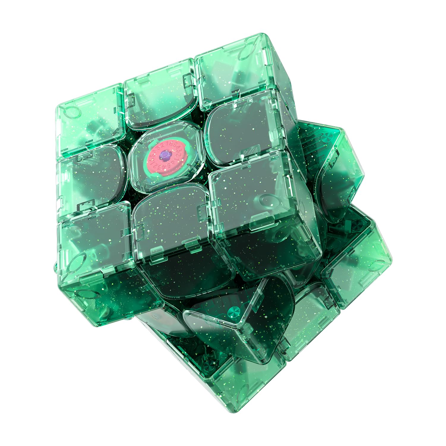 GAN15 Maglev Emeraldox Limited Summer Edition, Speed Cube 3x3, Magic Cube Perfectly Combines Weight and Structure