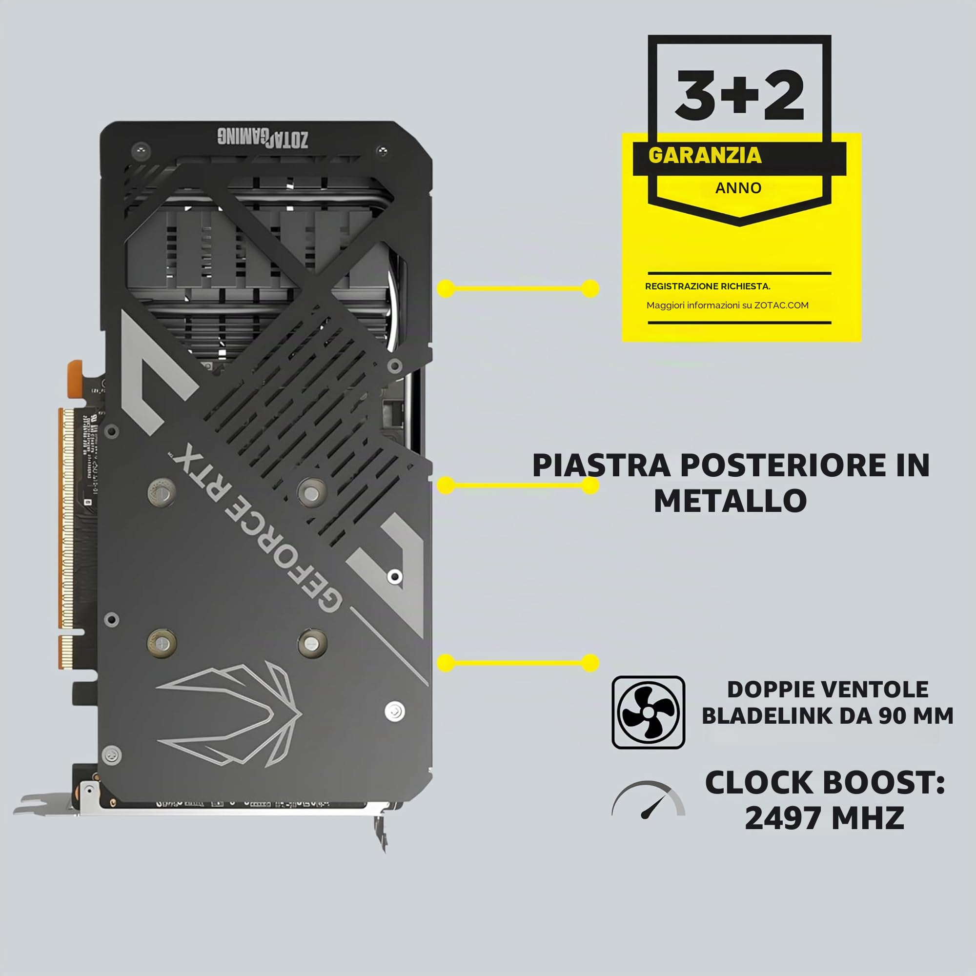 ZOTAC VGA GeForce? RTX 5060 8GB Twin Edge