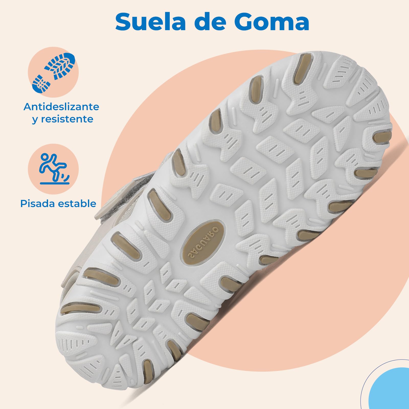 SAGUARO Sandalias Calzado de Verano para Niños Puntera Cerrada para Trekking y Senderismo Tallas 25-38 — view 7