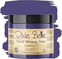 Vista 24 de Dixie Belle Paint Company - Pintura con acabado de tiza para muebles, color blanco lino (Drop Cloth), 8 fl oz, pintura mineral color blanco lino mate