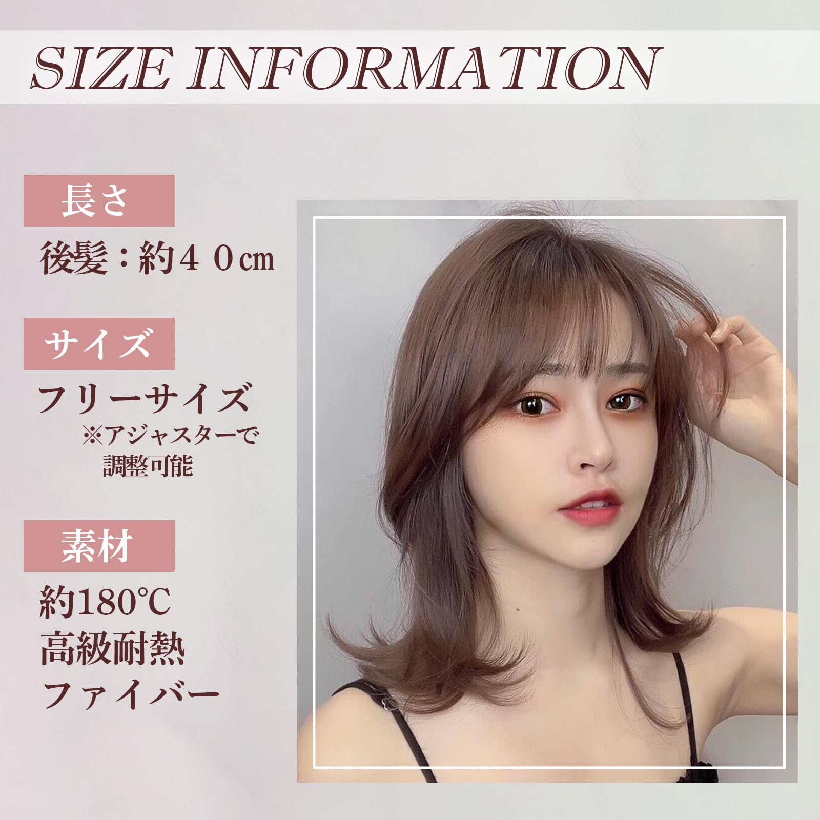 Amazon.co.jp: karim ウィッグ セミロング ボブ 鎖骨 ウェーブ 可愛い