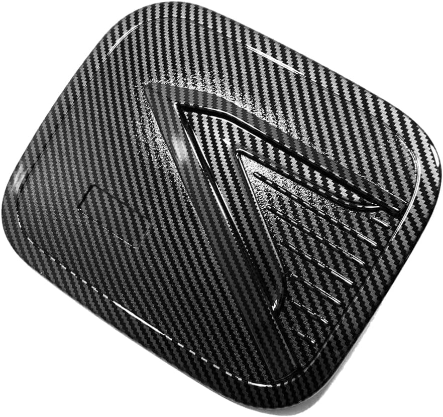 Car Fuel Door Cover Cap for Toyota crown 2023 2024 2025 Accessories,Easy Stick-On Installation, providing a long-lasting, like-new appearance. (carbon fiber)