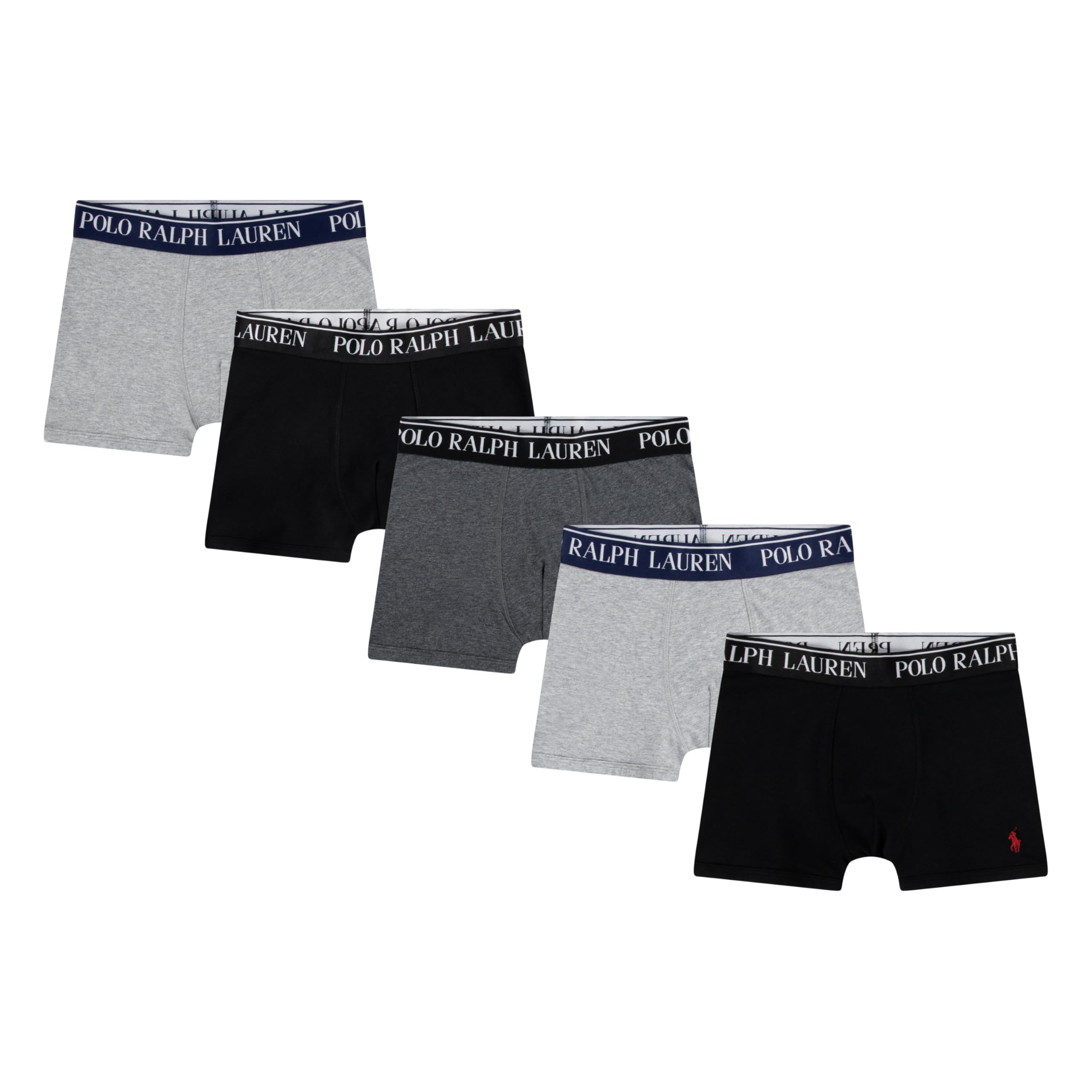 POLO RALPH LAURENBoys' 5-Pack Boxer Briefs