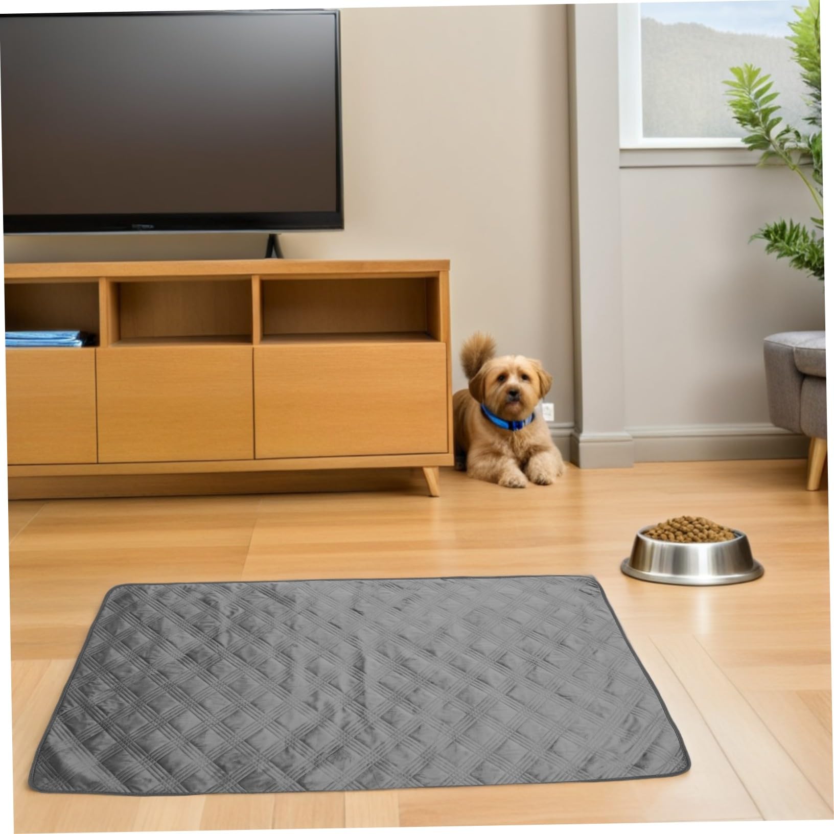 WOONEKY Couverture Imperméable pour Chien Protection Canapé Résistante à Usure Antidérapante et Lavable Tapis de Lit Étanche pour Animaux Entretien Facile