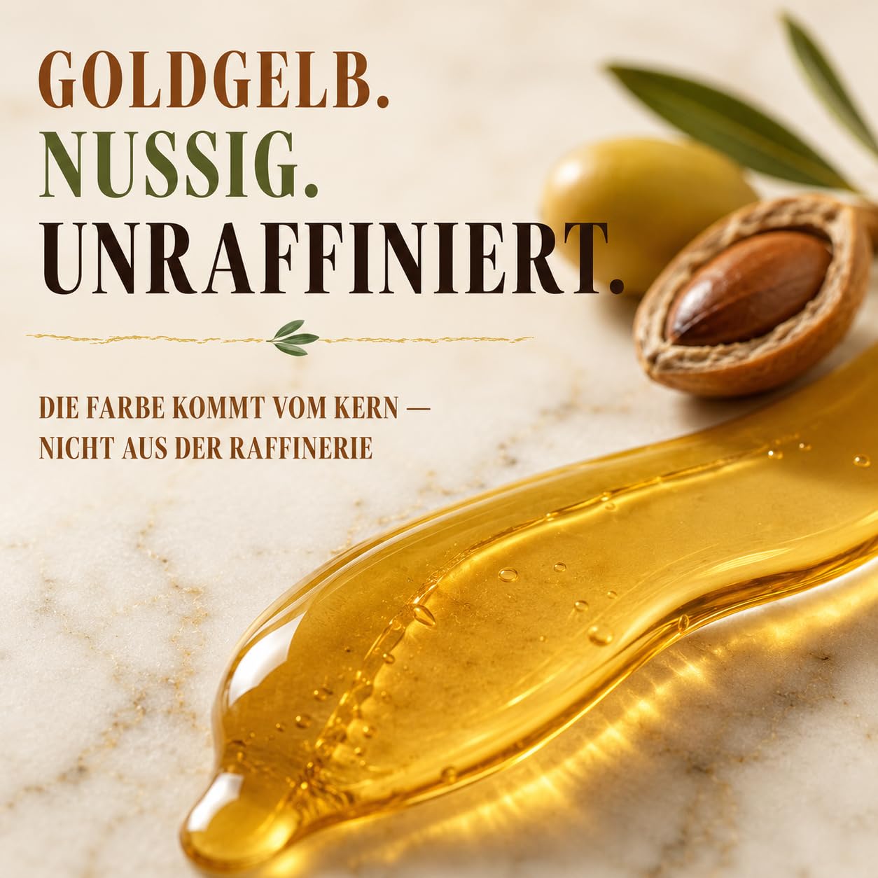 GiDeli Olio di argan per capelli, 1000 ml, olio per capelli e viso per pelle, unghie e barba, ricco di vitamina E per lucentezza e morbidezza, olio di argan naturale al 100% da semi di argan puri