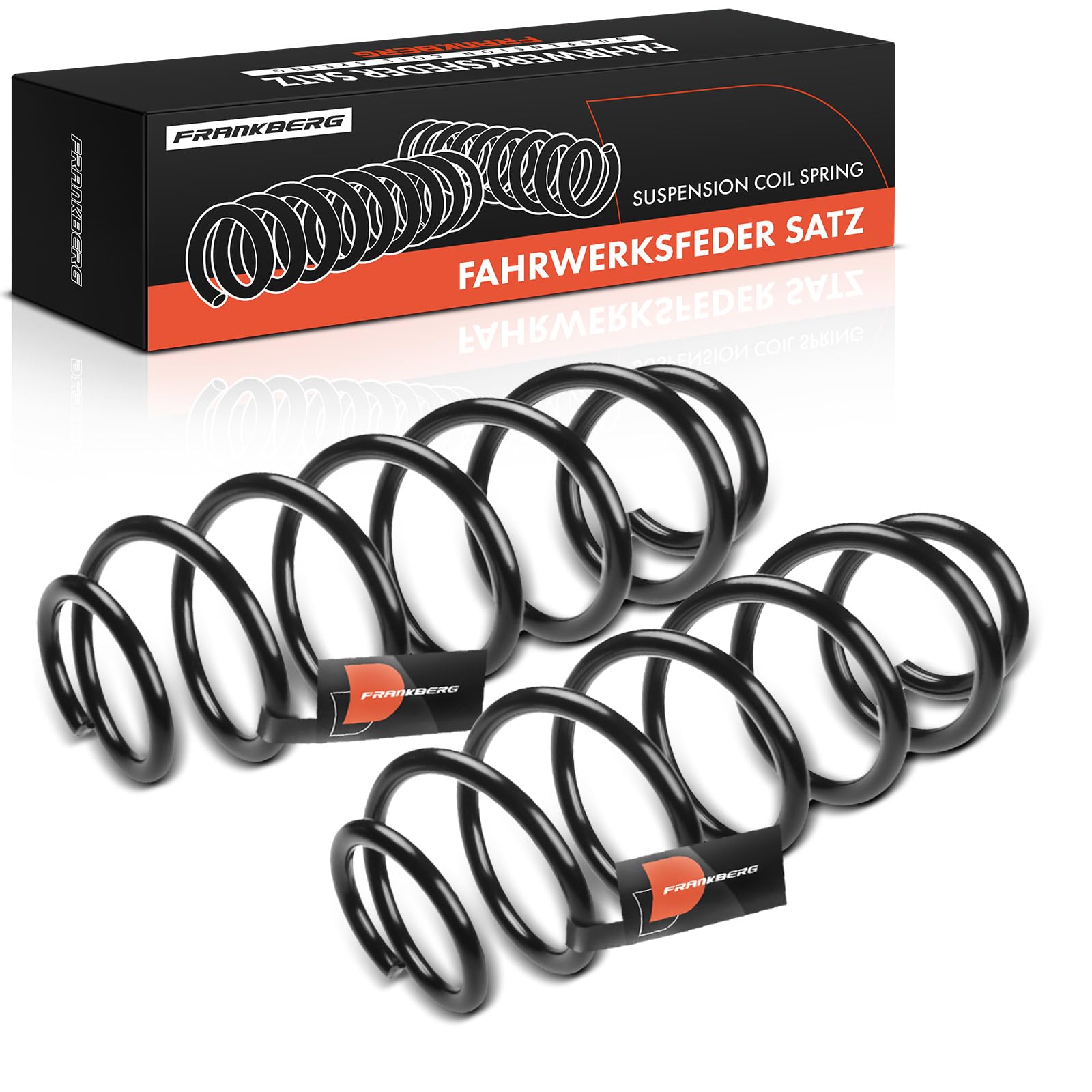 Frankberg 2 ressorts de suspension pour essieu arrière 5102CZ | Compatible avec: DS3 SA