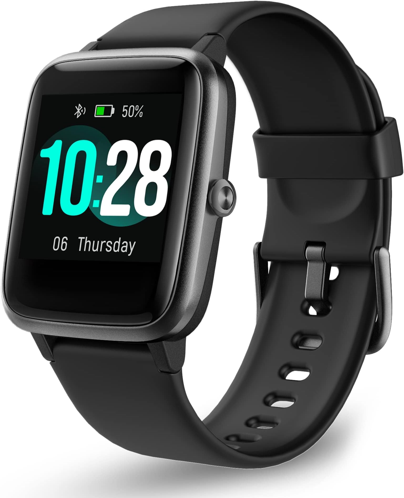 – Octandra Move VeryFitPro Smart Watch HR Heart Rate Sleep Monitor IP68 Waterproof Activity Fitness Tracker Step Counter Pedometer Exercise Running Watch Fitness Watches for Men & Women (ID205L) (Black)