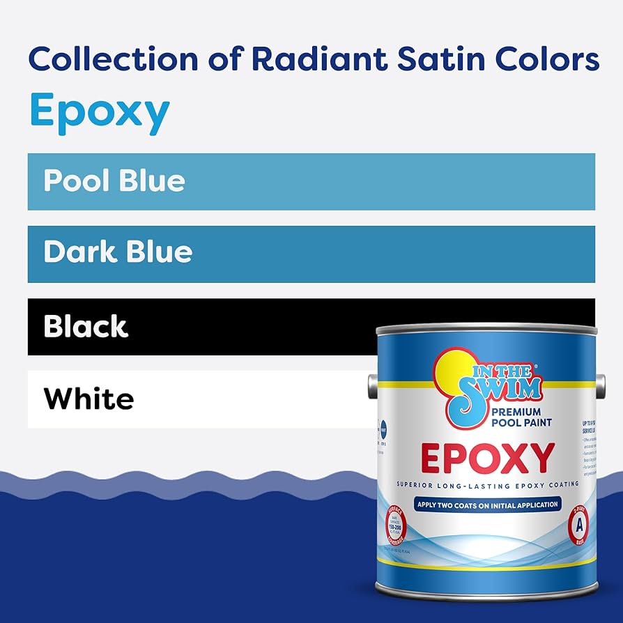 Amazon.com: In The Swim Dark Blue Epoxy Swimming Pool Paint