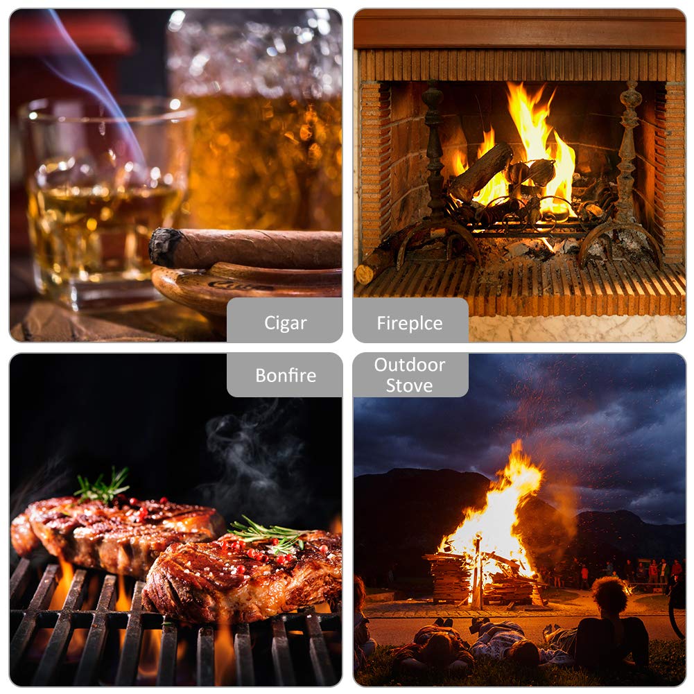 TOPKAY Jet Lighter, Candle Lighter, Windproof Torch Flame Lighter, Butane Refillable Gas Lighter