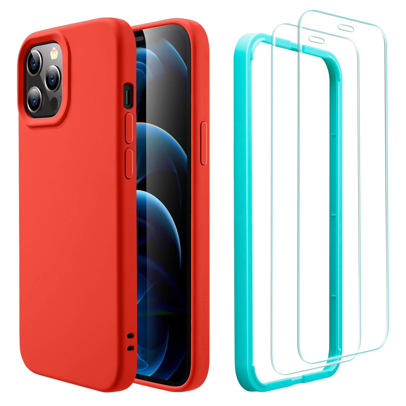 KOVASIA Custodia ultra sottile per iPhone 12, morbida