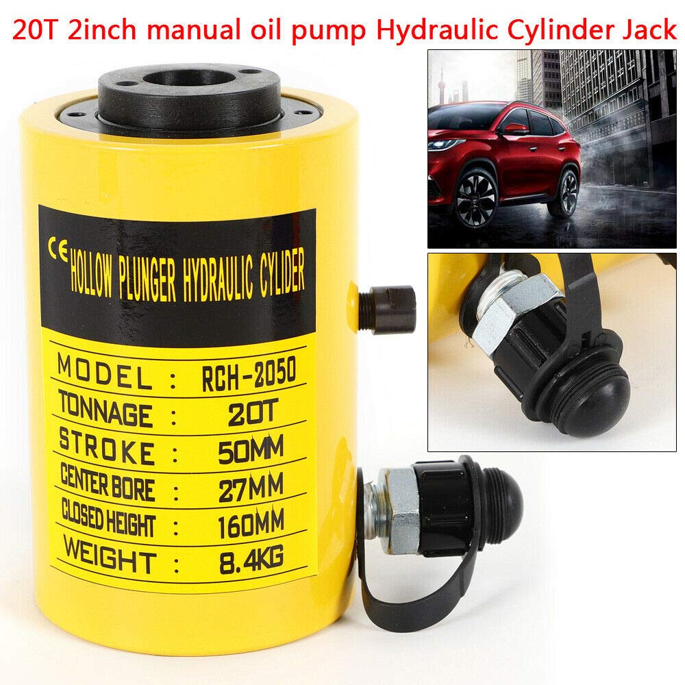 Futchoy 20T Manuale Pompa olio Cilindro idraulico Sollevatore Aria compressa Hydra Lift Strumento 44000 LBS Martinetto idraulico