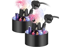 2 Pcs Halloween Smoke Machine Fogger for Fog & Mist Effects