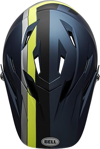 Miniatura 19 de Bell Sanction - Casco integral para bicicleta (adulto) Mate negro,Azul mate/Hi-Viz,Carmesí mate/pizarra/gris,Nitro Circus Gloss Plata/Azul/Rojo