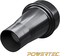 Vista 11 de POWERTEC 70135-P4, compuerta de aluminio de 10 cm para colector de polvo, accesorios de recolección de polvo, paquete de 4