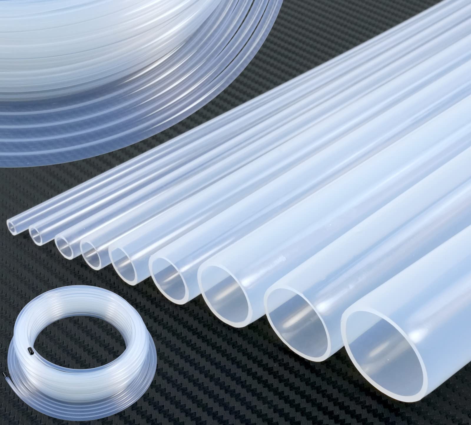 3m PFA Schlauch Teflon PTFE transparent ID x AD Ø 16 x 19mm bis 260°C FDA Chemikalien Labor | VIELE GRÖSSEN 1-38mm | Hochtemperatur-beständig Heissdampf Druck 3D Drucker Lebensmittel-echt| Premium