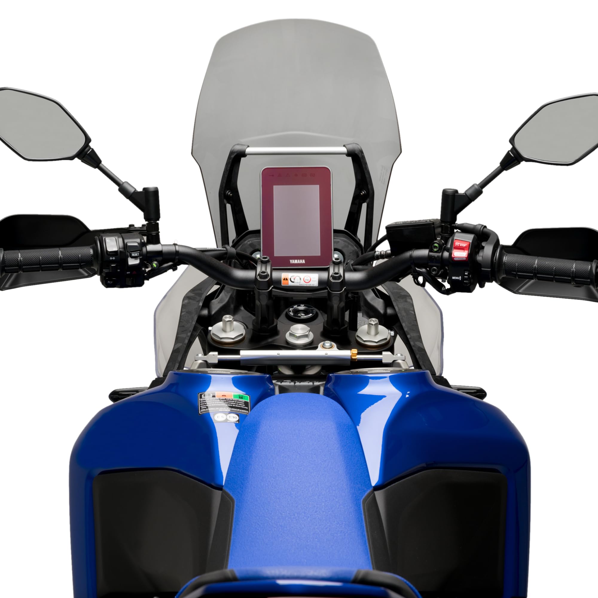 Cupolino Parabrezza Plexiglass JD9 TOURING Fume Chiaro Compatibile con YAMAHA TENERE 700 2019-2026
