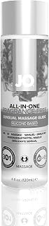 System Jo Sensual Massage Oil, Unscented, 4 Ounce Bottle