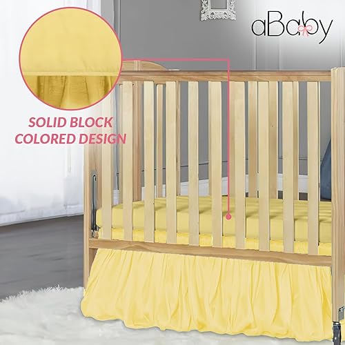 Miniatura 4 de aBaby - Juego de ropa de cama para cuna, 3 piezas, ropa de cama de alta calidad para niños y niñas, incluye sábana bajera súper suave y lavable a