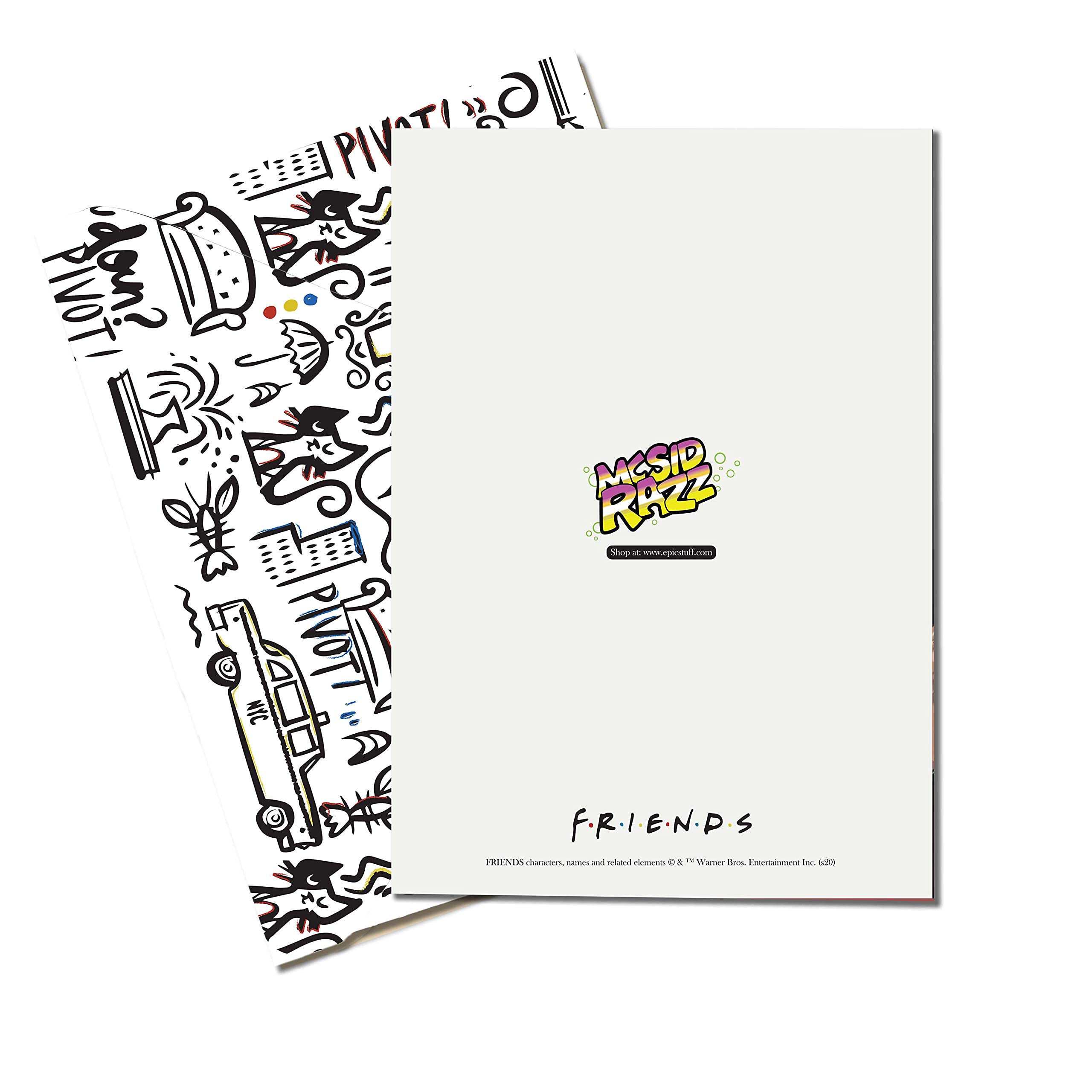 Buy MCSID RAZZ Friends TV Series Pack of 3 Greeting Card -I Love You ...