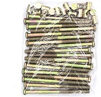 Vista 5 de FGen 18 Uds. Accesorios de cama para niños, tornillos hexagonales, cabeza de martillo, conector de tornillo tuerca de martillo M8-4.331 in