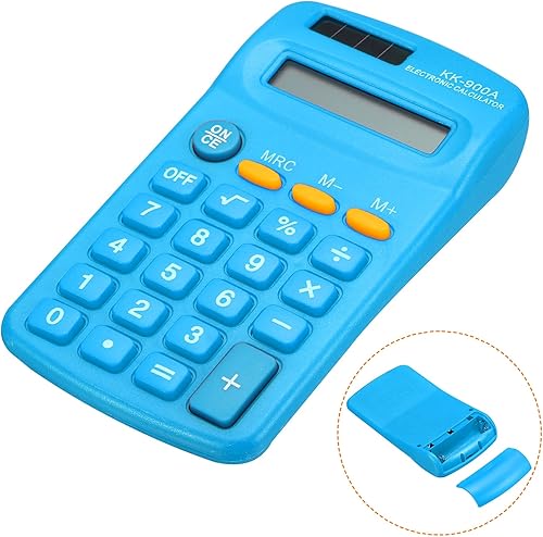 Miniatura 6 de PATIKIL Calculadora básica, paquete de 2 calculadoras de pantalla LCD de 8 dígitos, 4 funciones, calculadora de escritorio pequeña a batería,