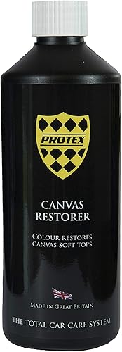 PROTEX World Convertible Soft Top Canvas Restorer Black 1 litro El color restaura como nuevo