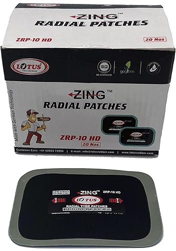 Lotus - Parches de reparación de neumáticos radiales reforzados (2-12 x 3-14)