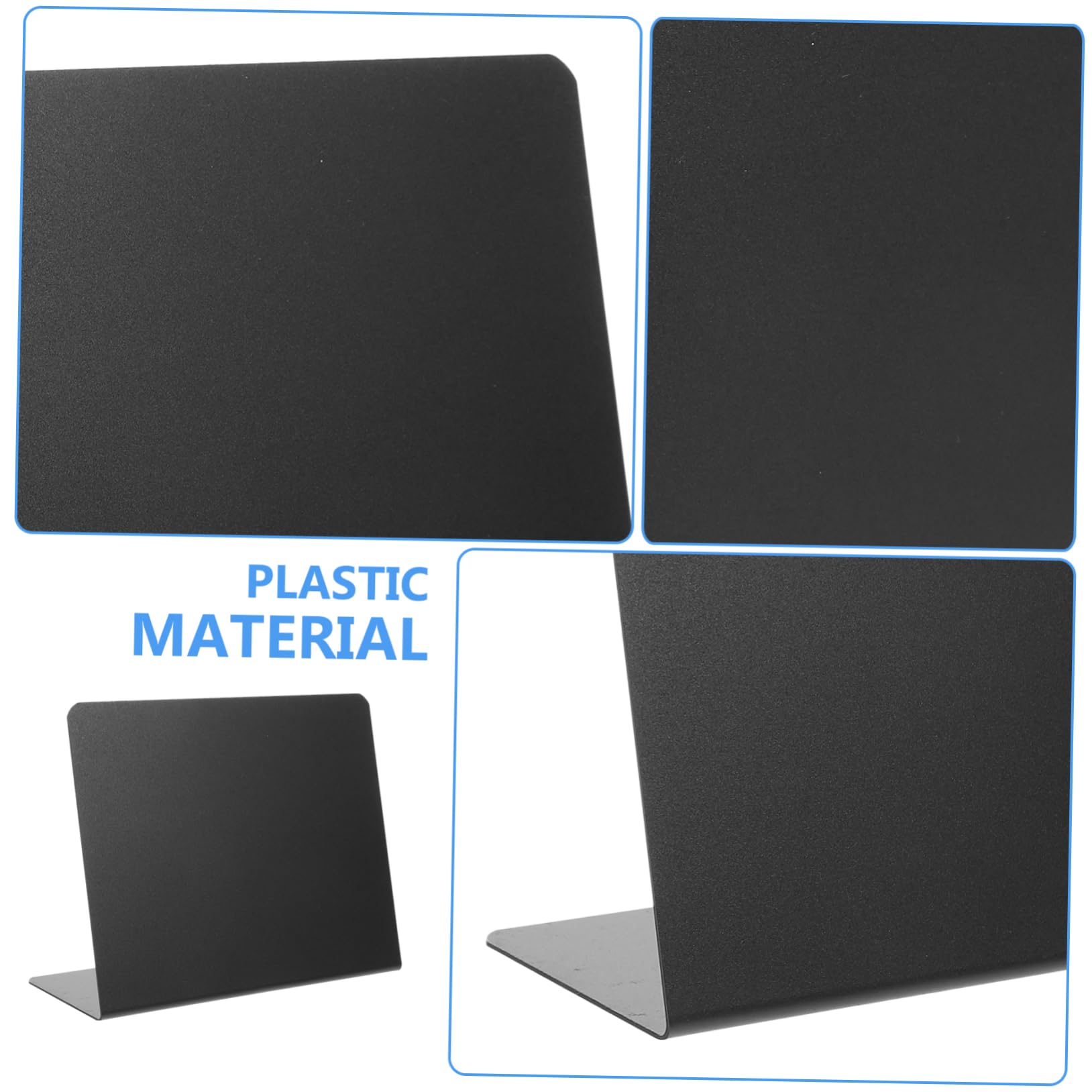 4 Sätze Desktop-kuchen-dessert-etikettenkarte Planke Zeichen Anzeige Led-notiztafel Mit Farben Kuchendekorationen Großes Tafelschild Anzeigetafel Kreidetafel Schreibtisch Plastik