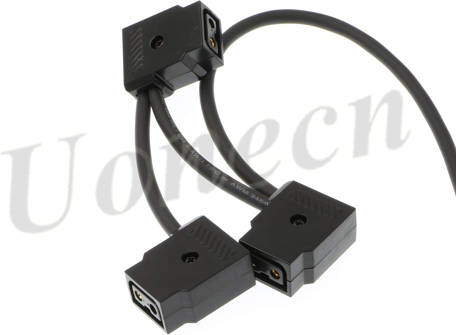 Uonecn Extension Cable for Anton Bauer V-Mount Battery 3 Female to D-tap Male 50cm