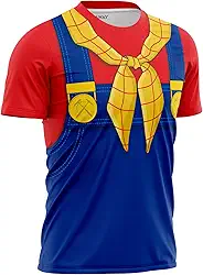 Camisa Camiseta Desenho, Filme, Heróis 3D Proteção UV Traje, Fantasia, Desenho, Cosplay