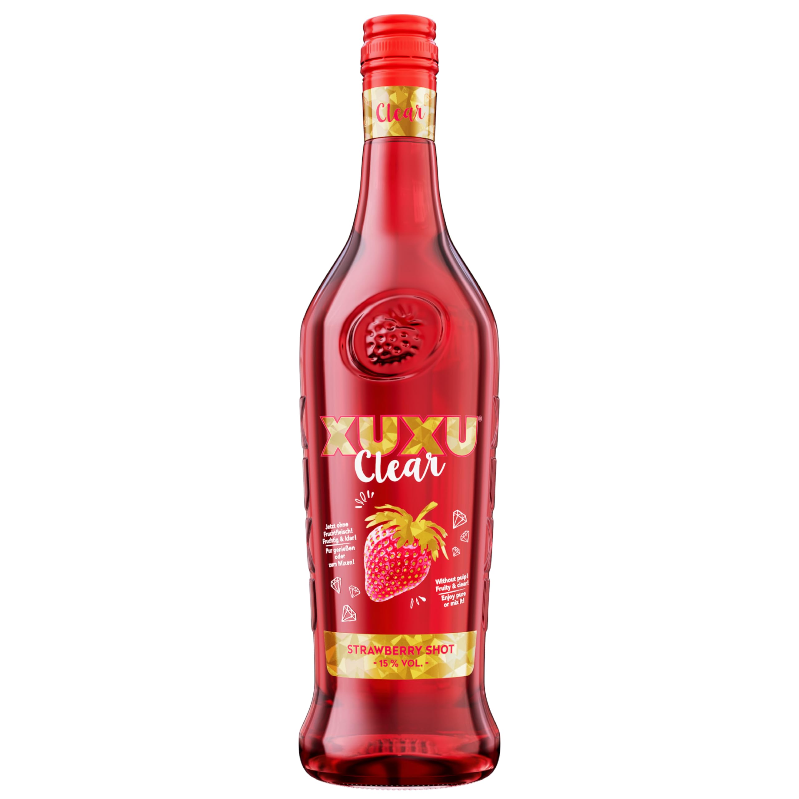 XUXU Clear klarer Erdbeerlikör (1 x 0,7l)