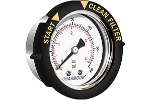 Pool Filter Pressure Gauge: Keep Your Pool Filtration in Check