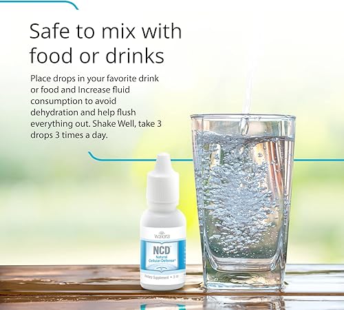 Miniatura 5 de Waiora Natural Cellular Defense (NCD) gotas de zeolita líquida, clinoptilolita para hombres y mujeres  Suplemento para el sistema inmunológico,