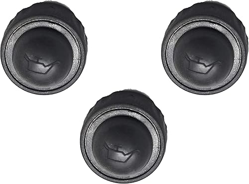 Paquete de 3 tapas de depósito de aceite de repuesto para Ryobi P540 P541 P542 P545 CS1800 300890001