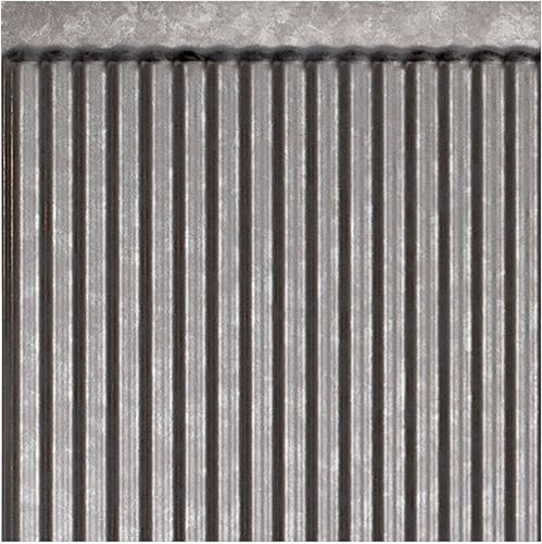 Miniatura 7 de FASÄDE Panel decorativo para salpicaduras de vinilo acanalado en bronce bermudas (muestra de 6 x 6 pulgadas) Bronce (Bermuda Bronze),Bronce