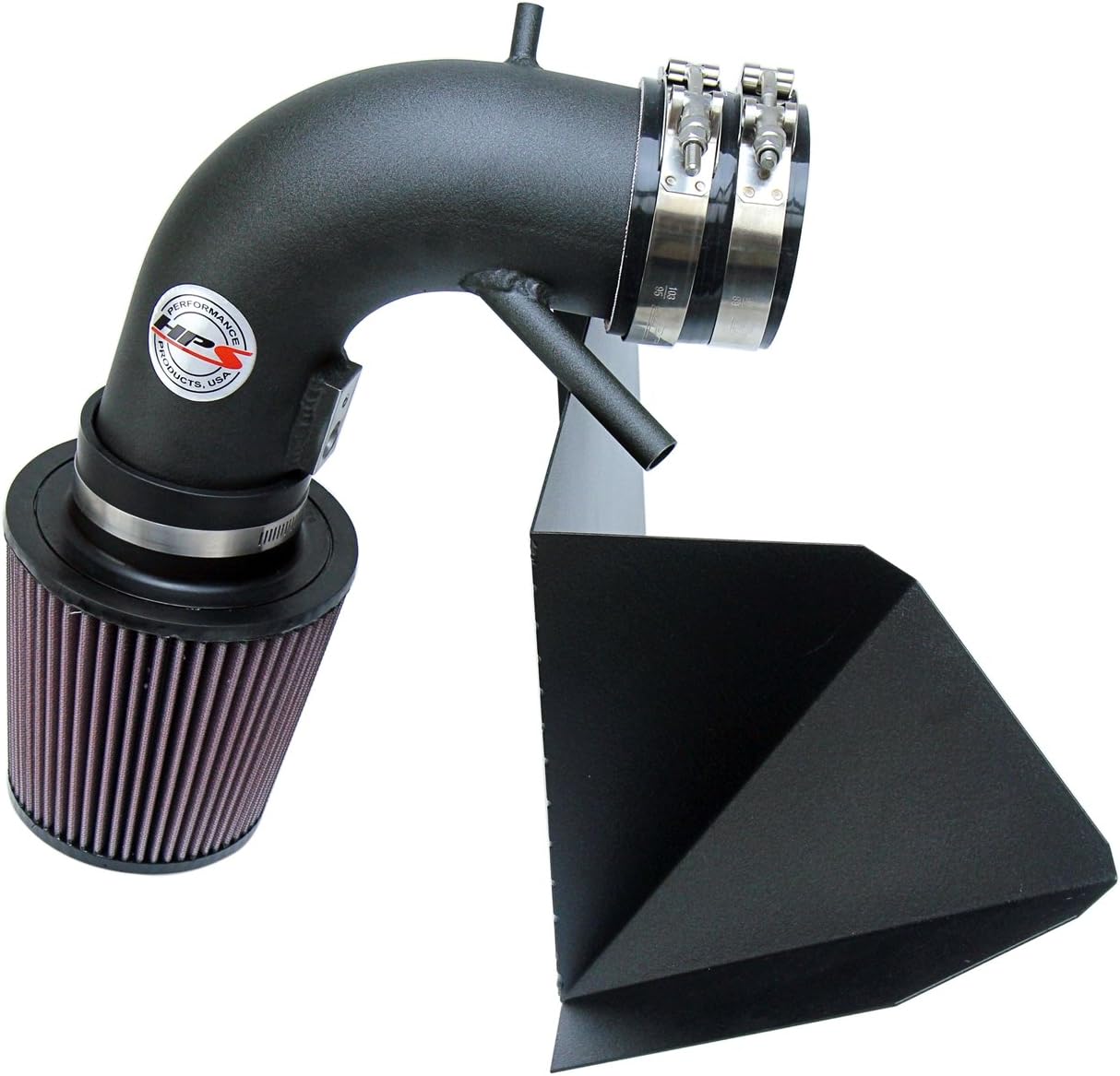 HPS 27-525WB Black Shortram Air Intake Kit Cool, 1 Pack